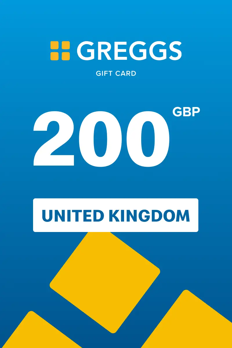Greggs 200 GBP Gift Card (United Kingdom) - Digital Key
