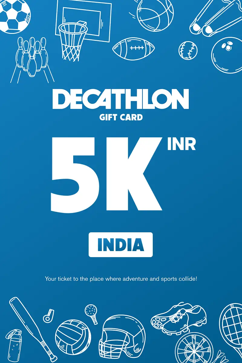 Decathlon 5000 INR Gift Card (India) - Digital Key