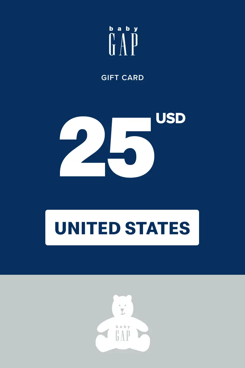 babyGap 25 USD Gift Card (United States) - Digital Key
