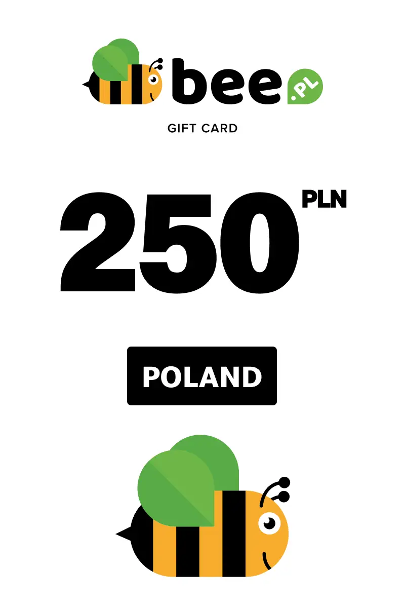 Bee.pl 250 PLN Gift Card (Poland) - Digital Key