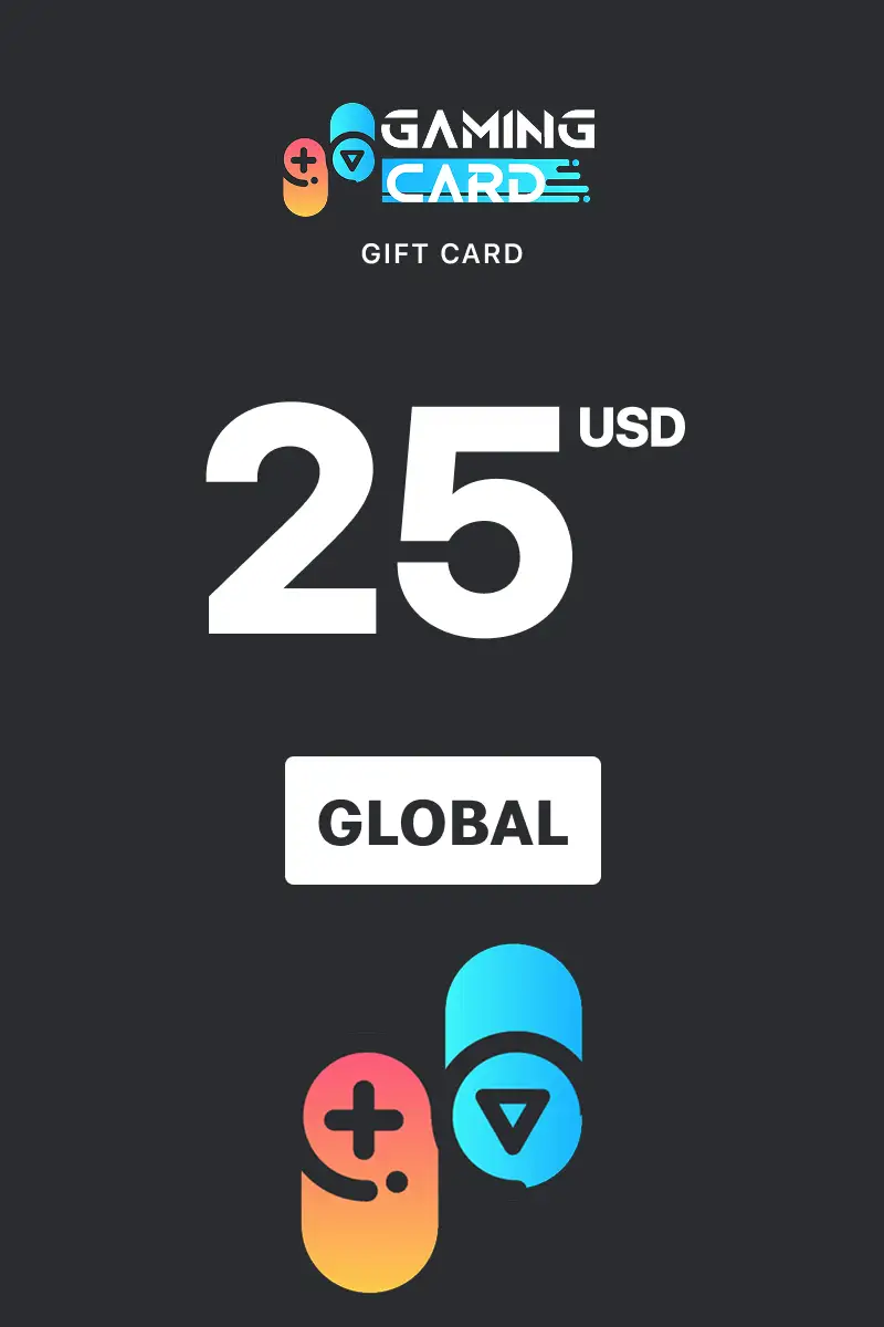 Game Card 25 USD Gift Card (Global) - Digital Key