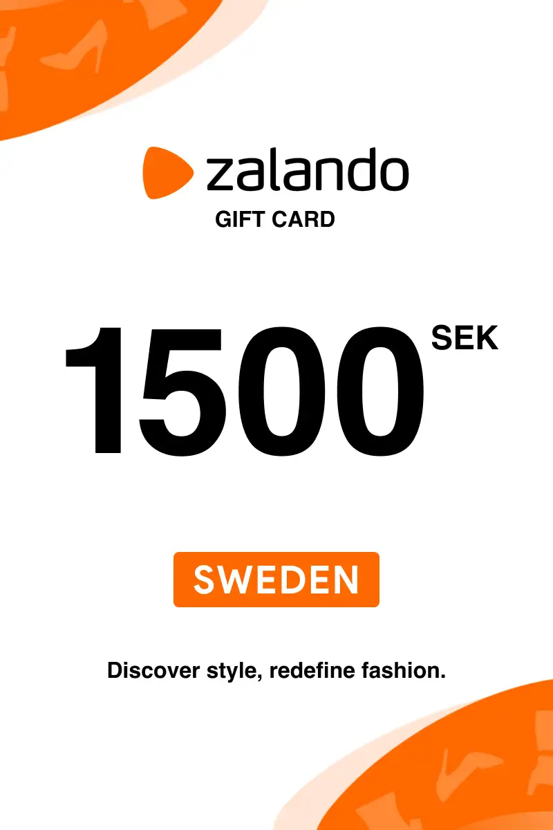 Zalando 1500 SEK Gift Card (Sweden) - Digital Key