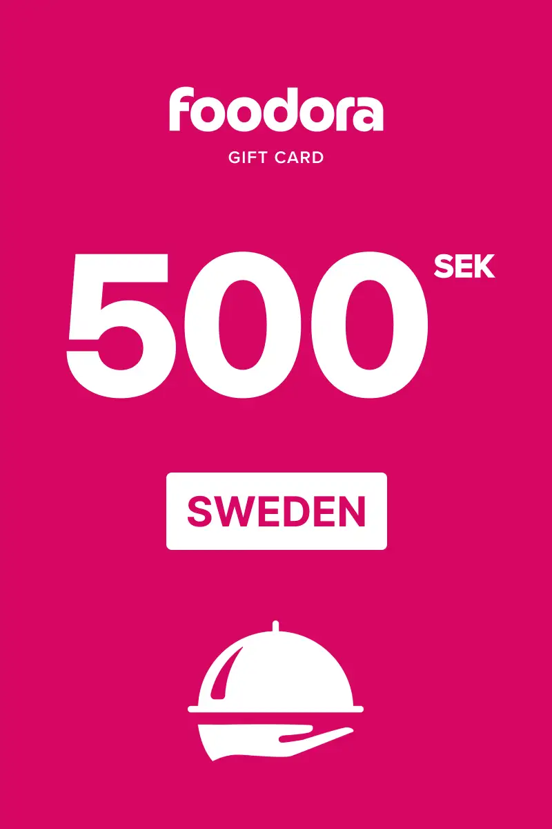 Foodora 500 SEK Gift Card (Sweden) - Digital Key