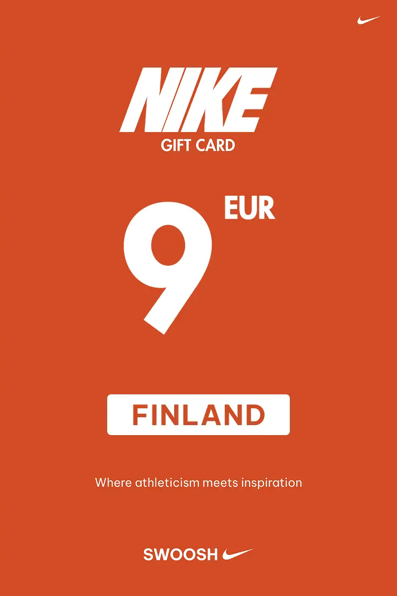 Nike 9 EUR Gift Card (Finland) - Digital Key