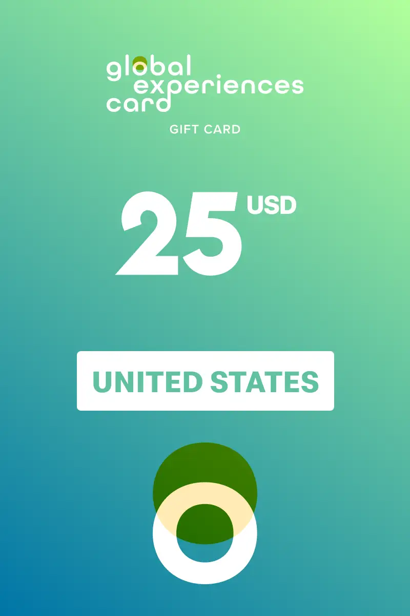 Global Experience by Viator 25 USD Gift Card (United States) - Digital Key