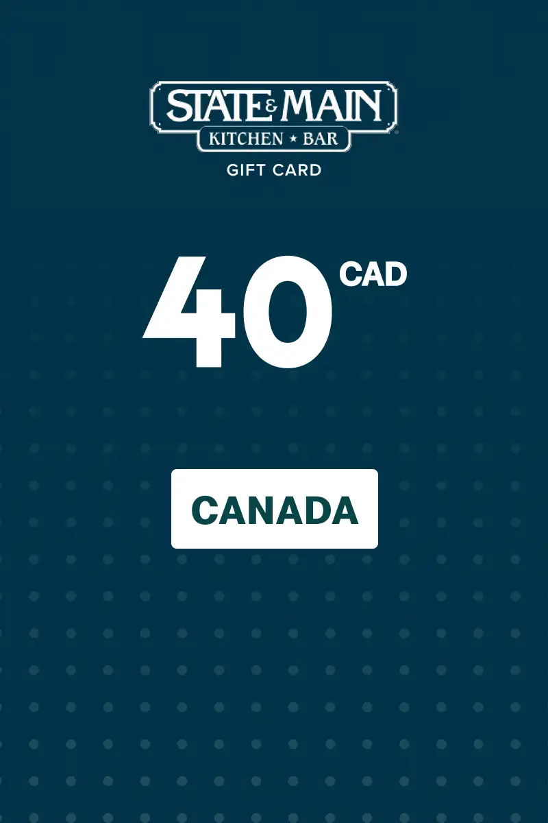 State and Main 40 CAD Gift Card (Canada) - Digital Key