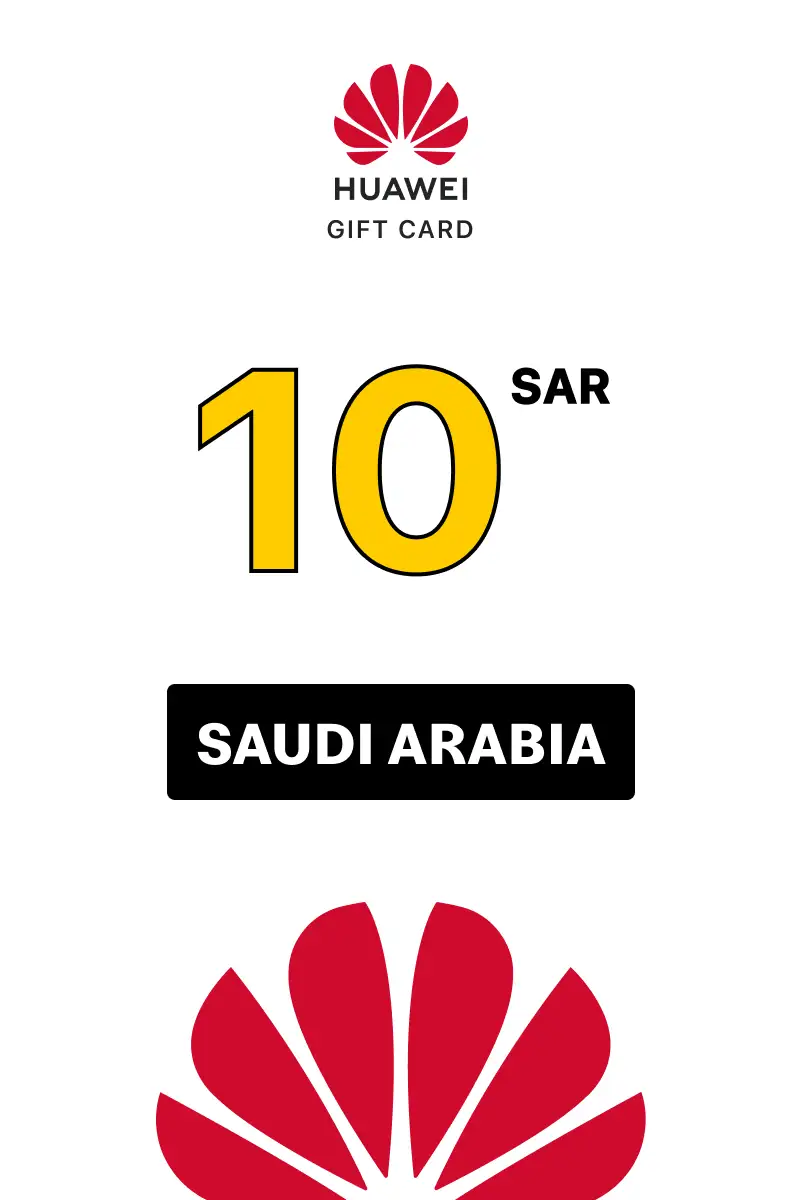 HUAWEI 10 SAR Gift Card (Saudi Arabia) - Digital Key