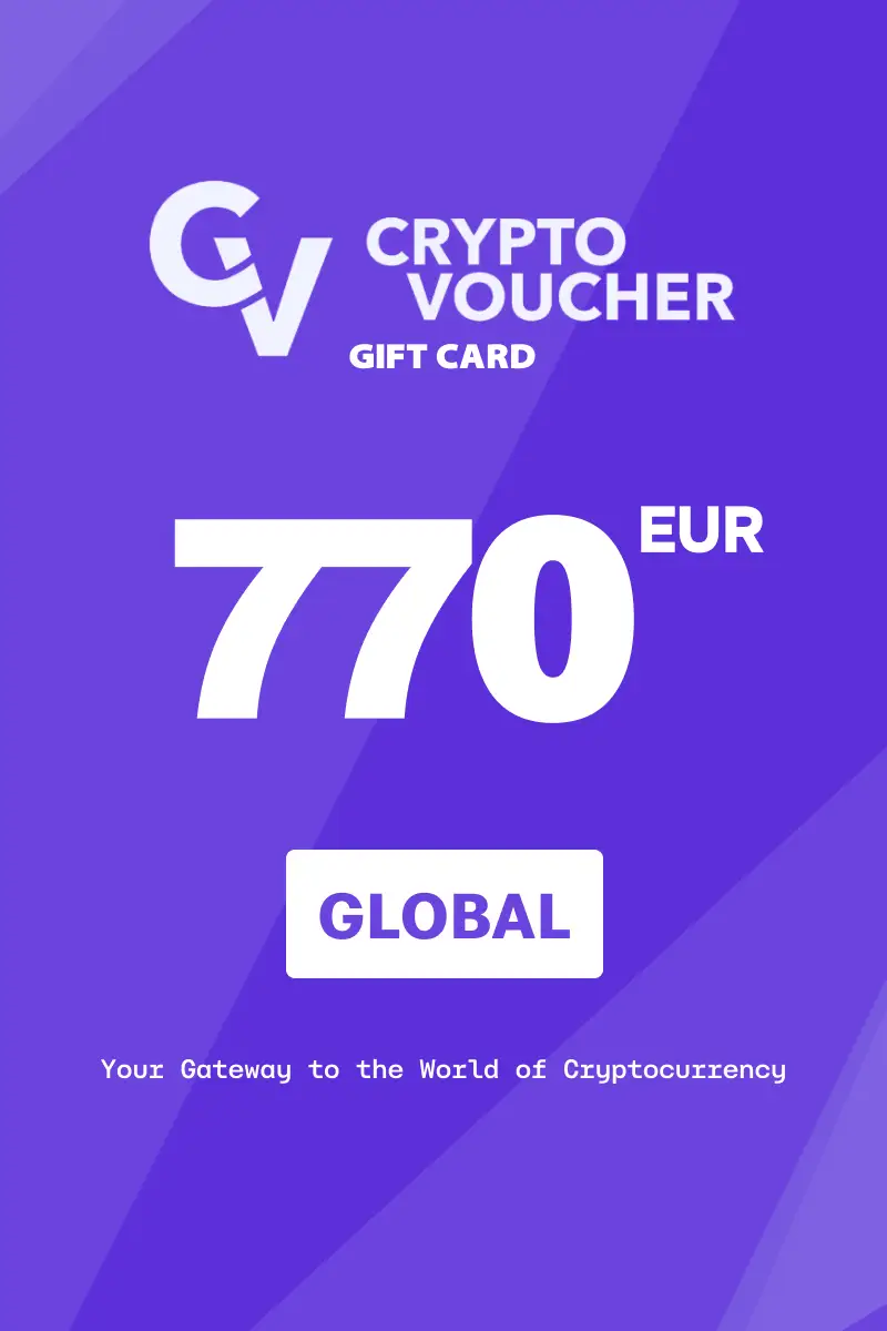 Crypto Voucher (LTC) 770 EUR Gift Card (Global) - Digital Key