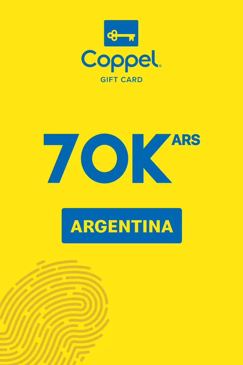 Coppel 70000 ARS Gift Card (Argentina) - Digital Key