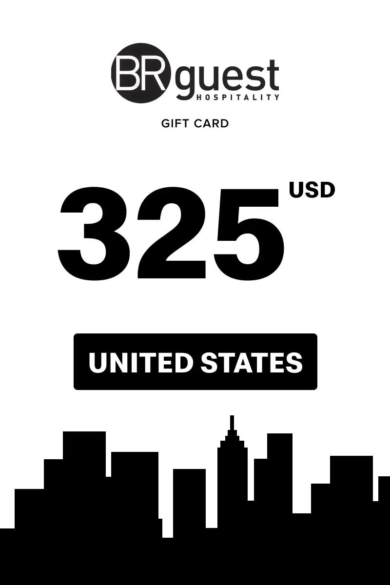 BR Guest Hospitality 325 USD Gift Card (United States) - Digital Key