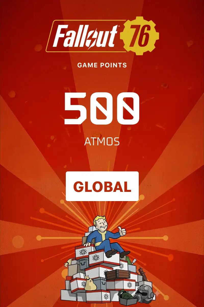 Fallout 76 - 500 Atoms (Global) (Xbox One) - Xbox Live - Digital Key