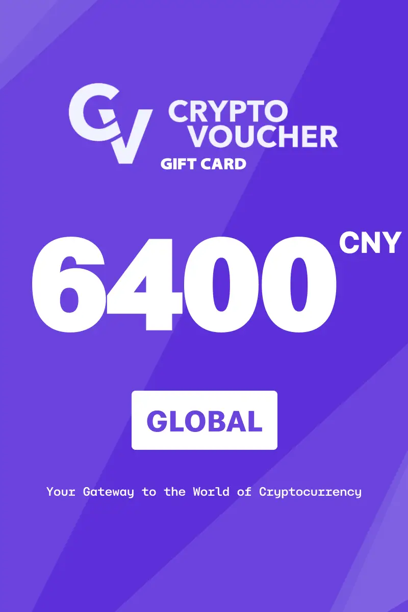 Crypto Voucher 6400 CNY Gift Card (Global) - Digital Key