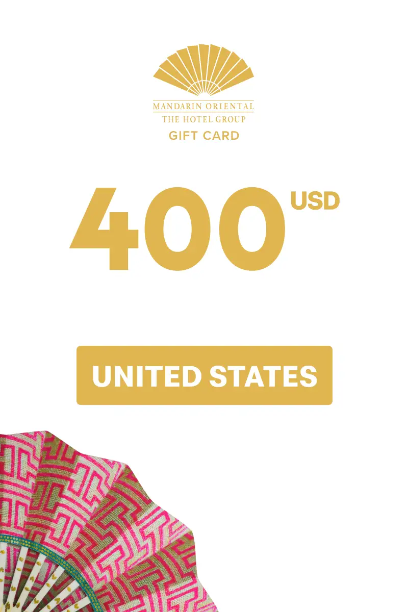 Mandarin Oriental Hotel Group 400 USD Gift Card (United States) - Digital Key