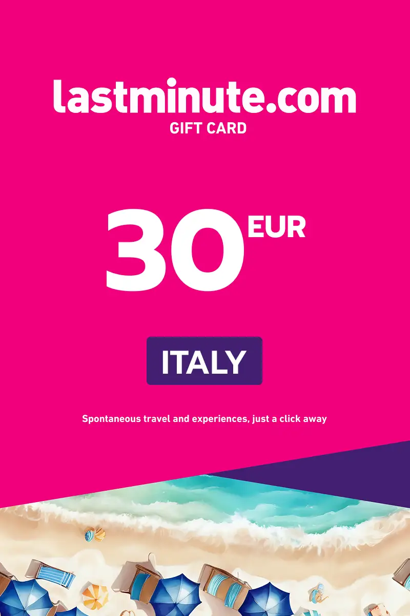 lastminute.com 30 EUR Gift Card (Italy) - Digital Key