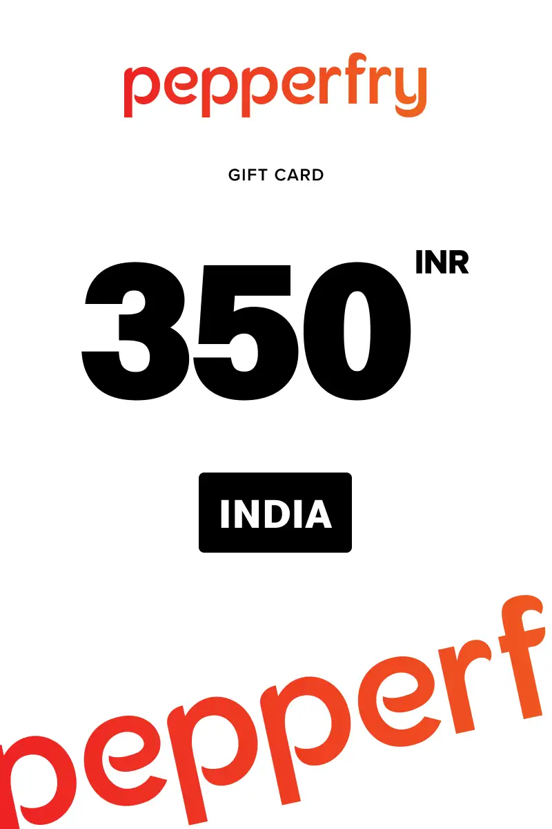 Pepperfry 350 INR Gift Card (India) - Digital Key