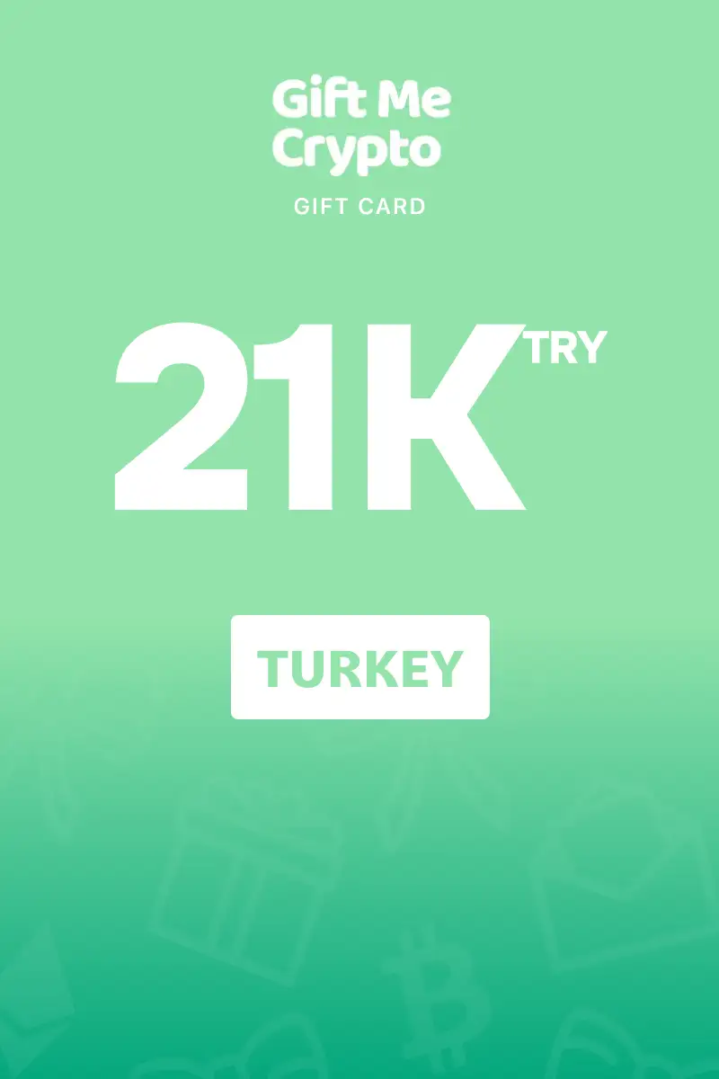 Gift Me Crypto 21000 TRY Gift Card (Turkey) - Digital Key
