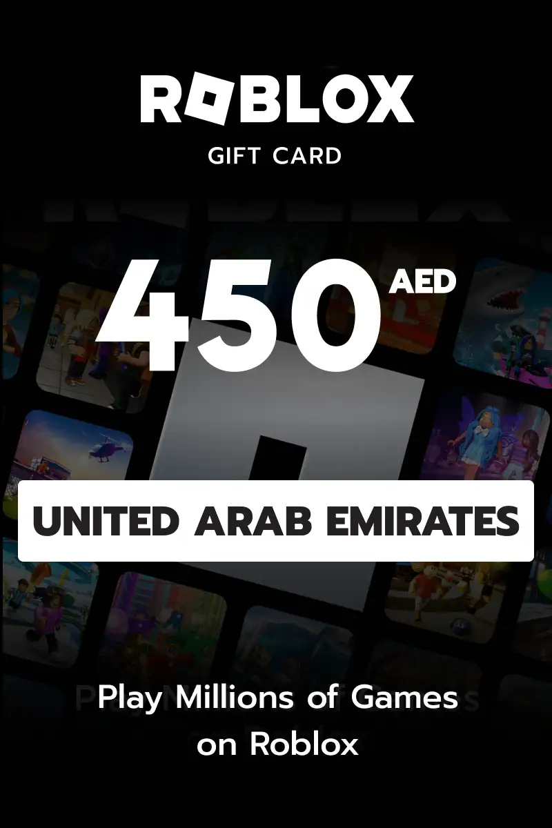 Roblox 450 AED Gift Card (United Arab Emirates) - Digital Key