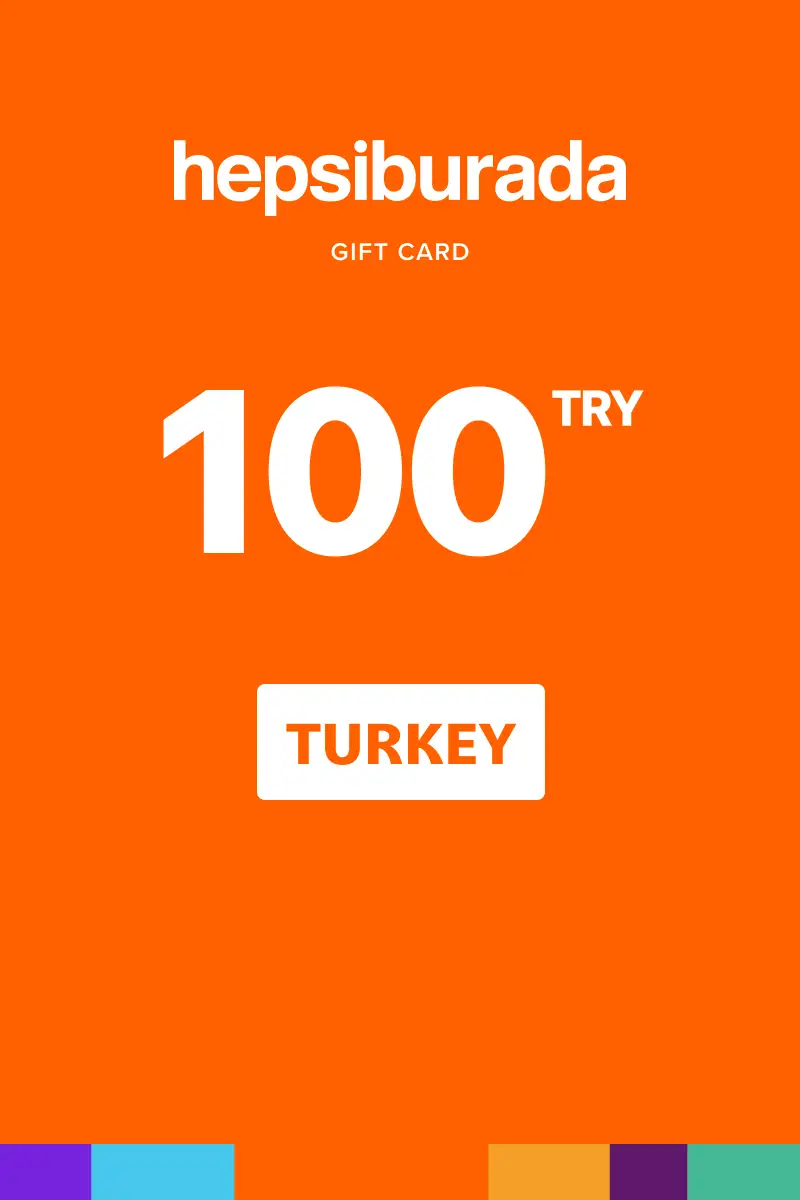 Hepsiburada 100 TRY Gift Card (Turkey) - Digital Key