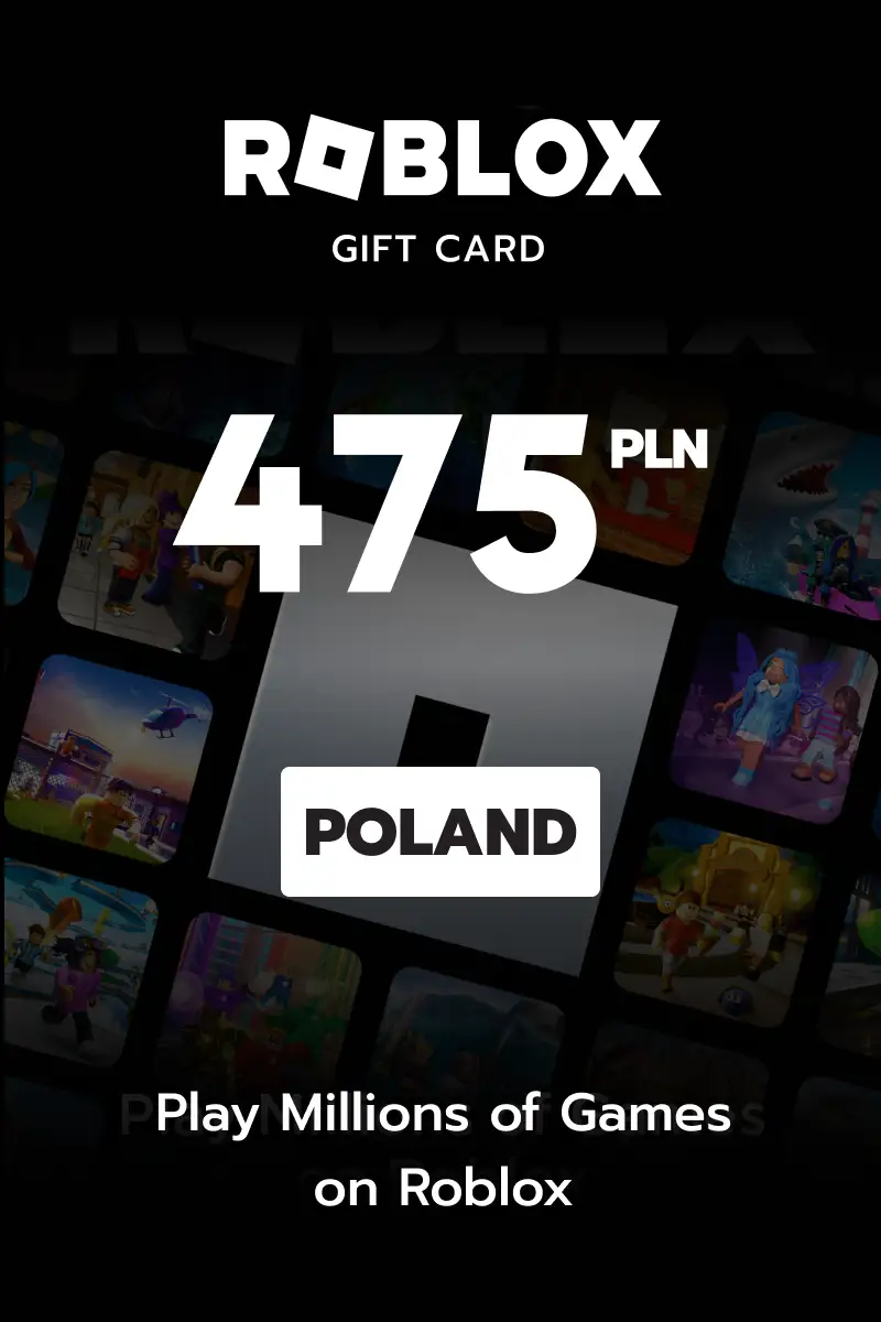 Roblox 475 PLN Gift Card (Poland) - Digital Key