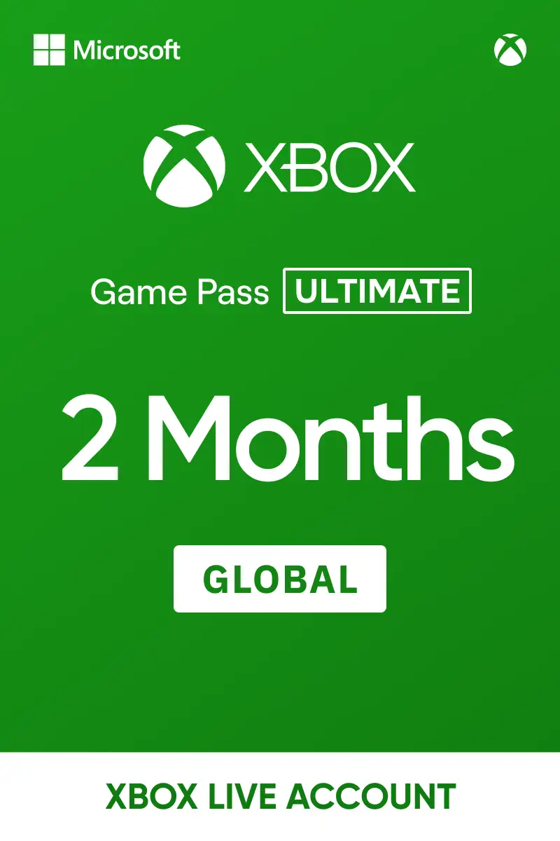 Xbox Game Pass Ultimate 2 Months (Global) - Xbox Live Account