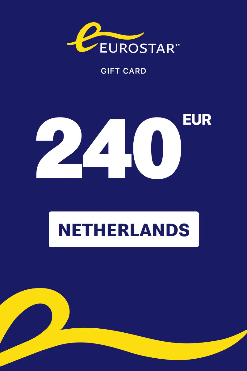 Eurostar 240 EUR Gift Card (Netherlands) - Digital Key
