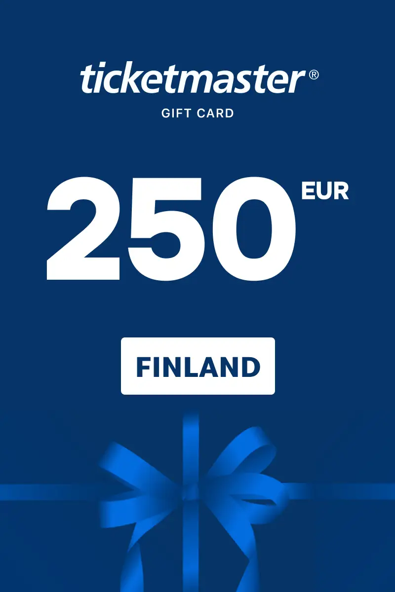 Ticketmaster 250 EUR Gift Card (Finland) - Digital Key