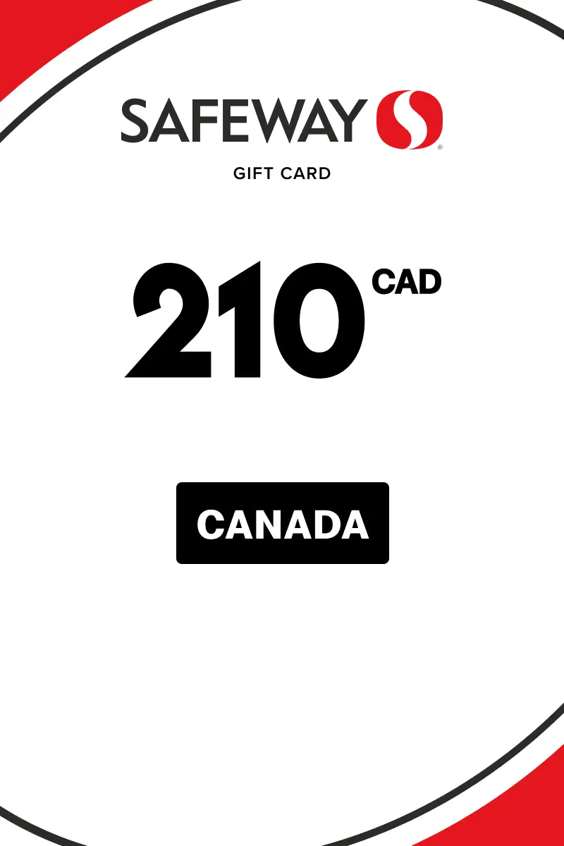 Safeway 210 CAD Gift Card (Canada) - Digital Key
