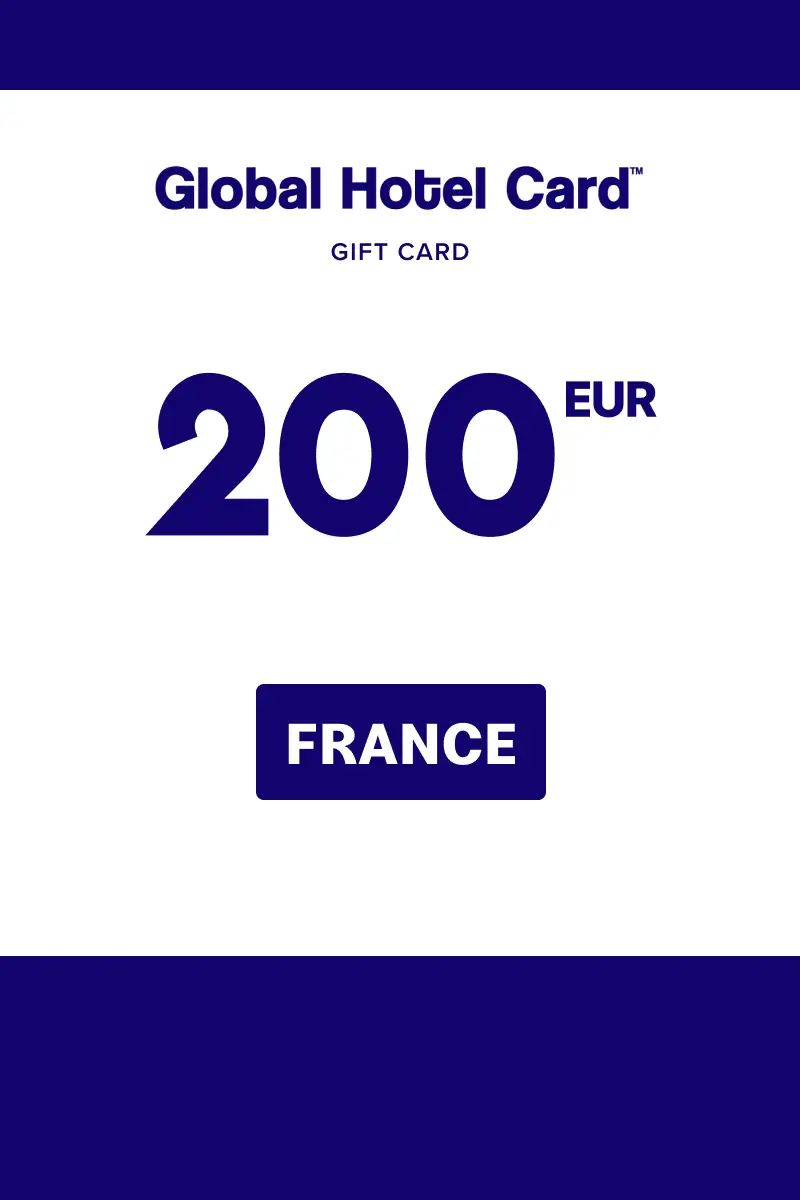 Global Hotel Card 200 EUR Gift Card (France) - Digital Key