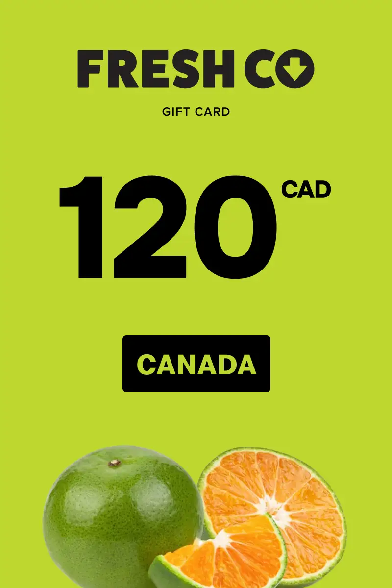 FreshCo 120 CAD Gift Card (Canada) - Digital Key