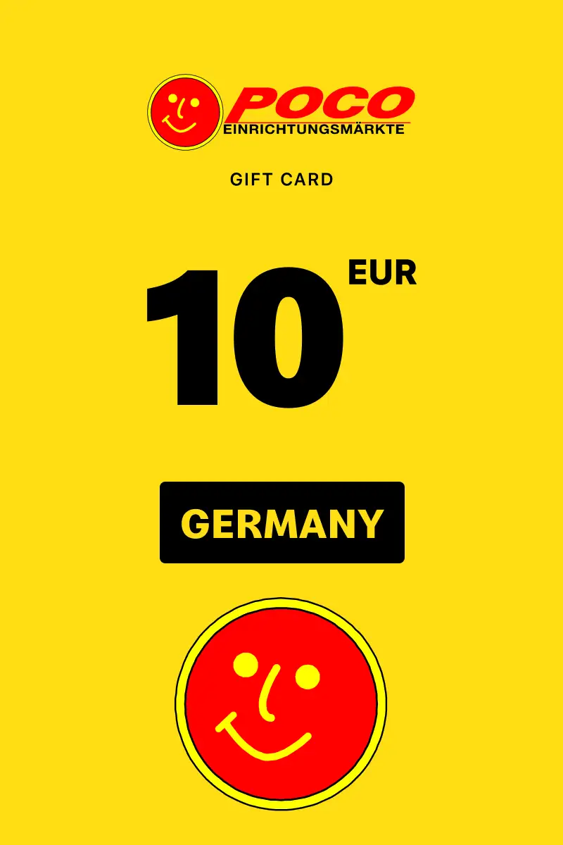 POCO 10 EUR Gift Card (Germany) - Digital Key