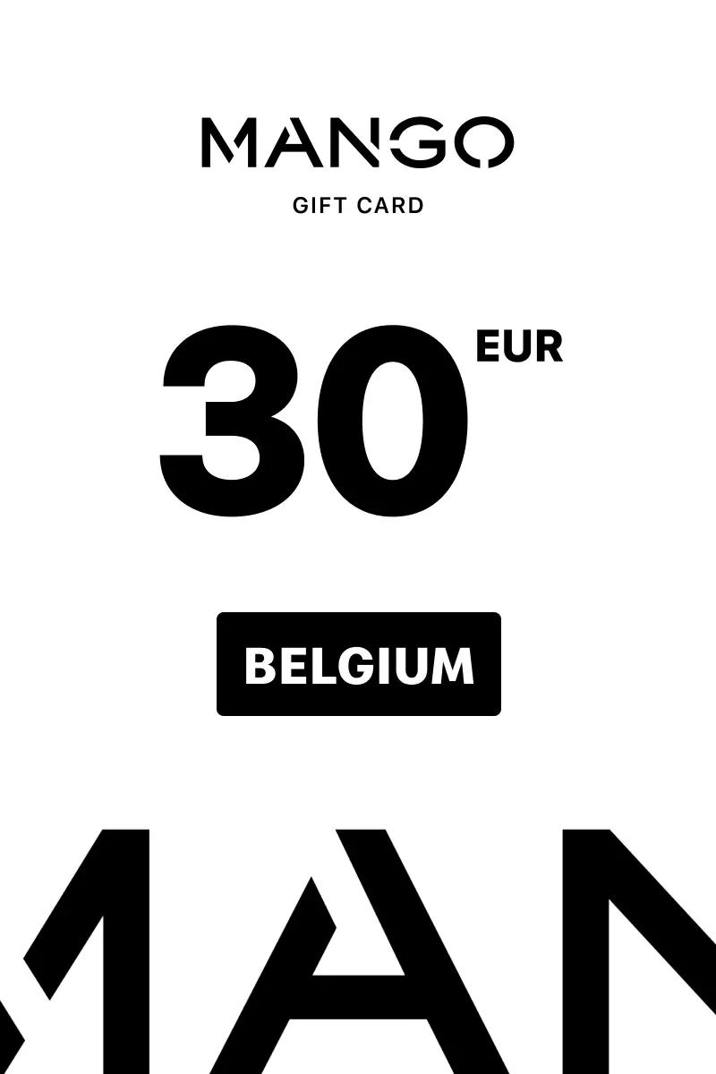 Mango 30 EUR Gift Card (Belgium) - Digital Key