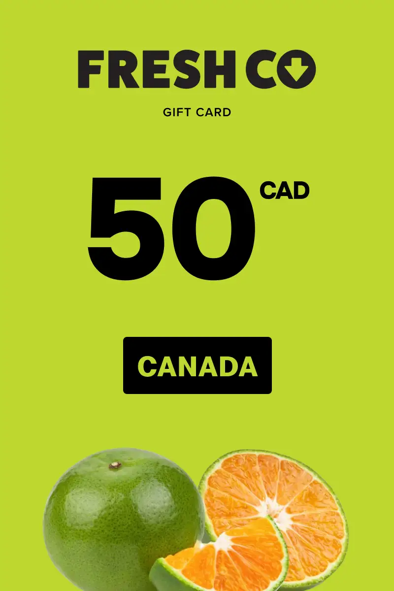 FreshCo 50 CAD Gift Card (Canada) - Digital Key