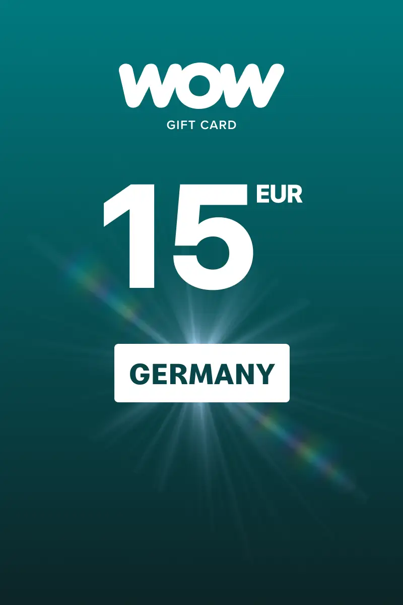 Sky WOW 15 EUR Gift Card (Germany) - Digital Key