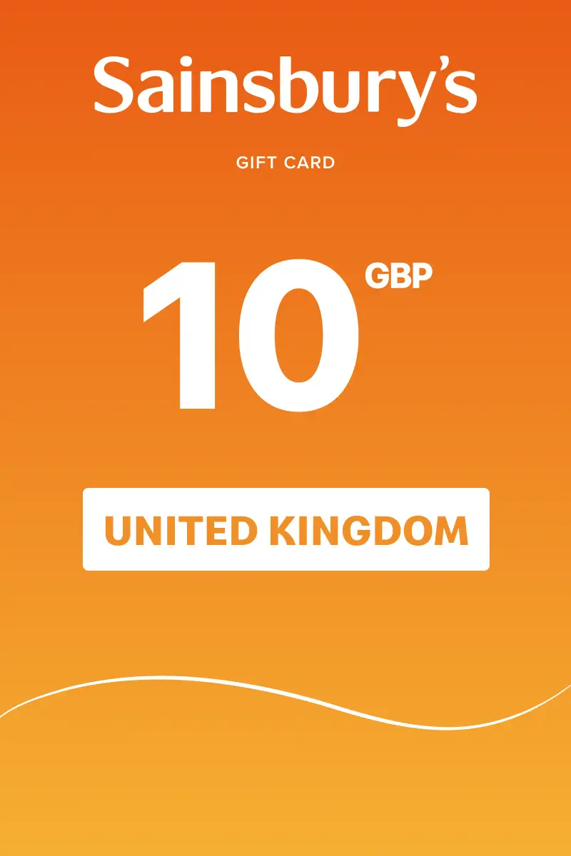 Sainsbury's 10 GBP Gift Card (United Kingdom) - Digital Key