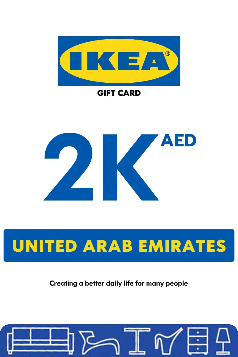 IKEA 2000 AED Gift Card (United Arab Emirates) - Digital Key
