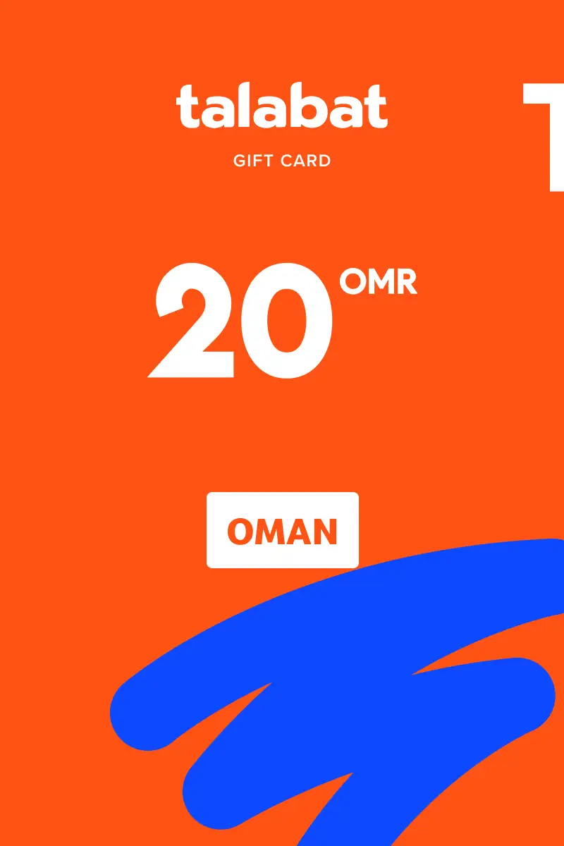 Talabat 20 OMR Gift Card (Oman) - Digital Key
