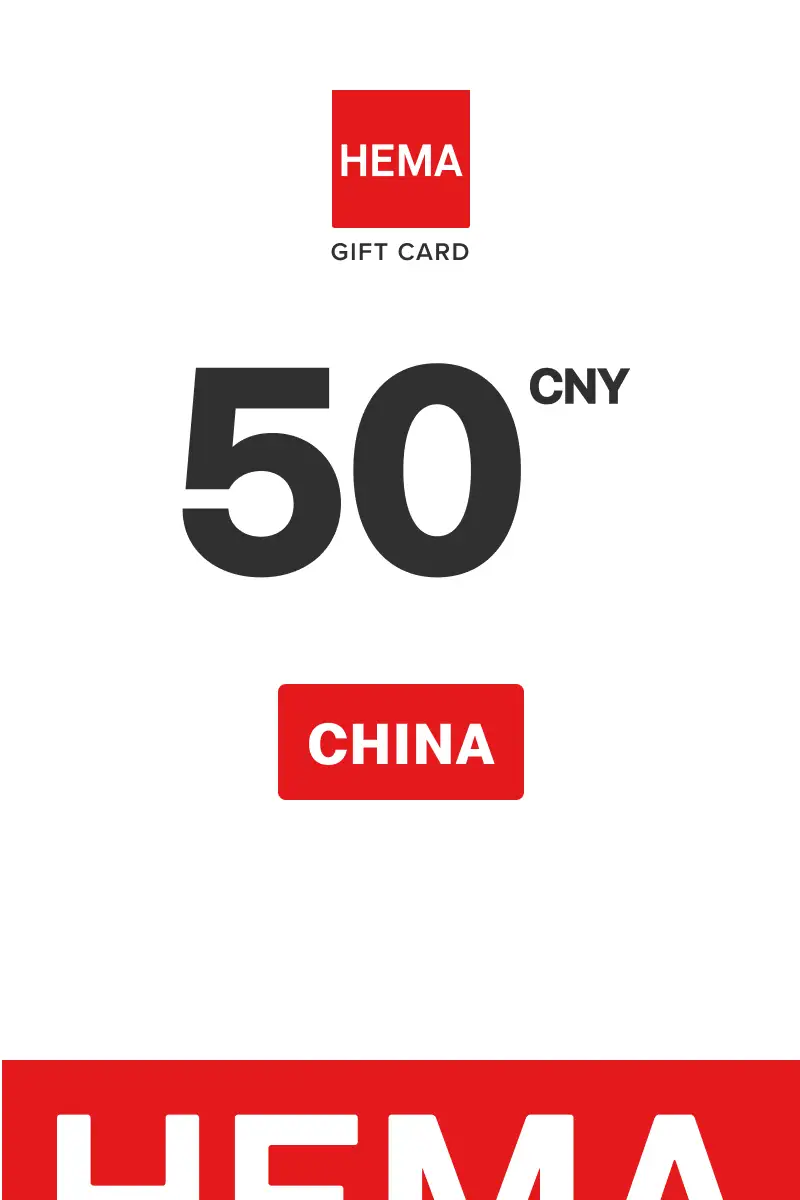 HEMA 50 CNY Gift Card (China) - Digital Key