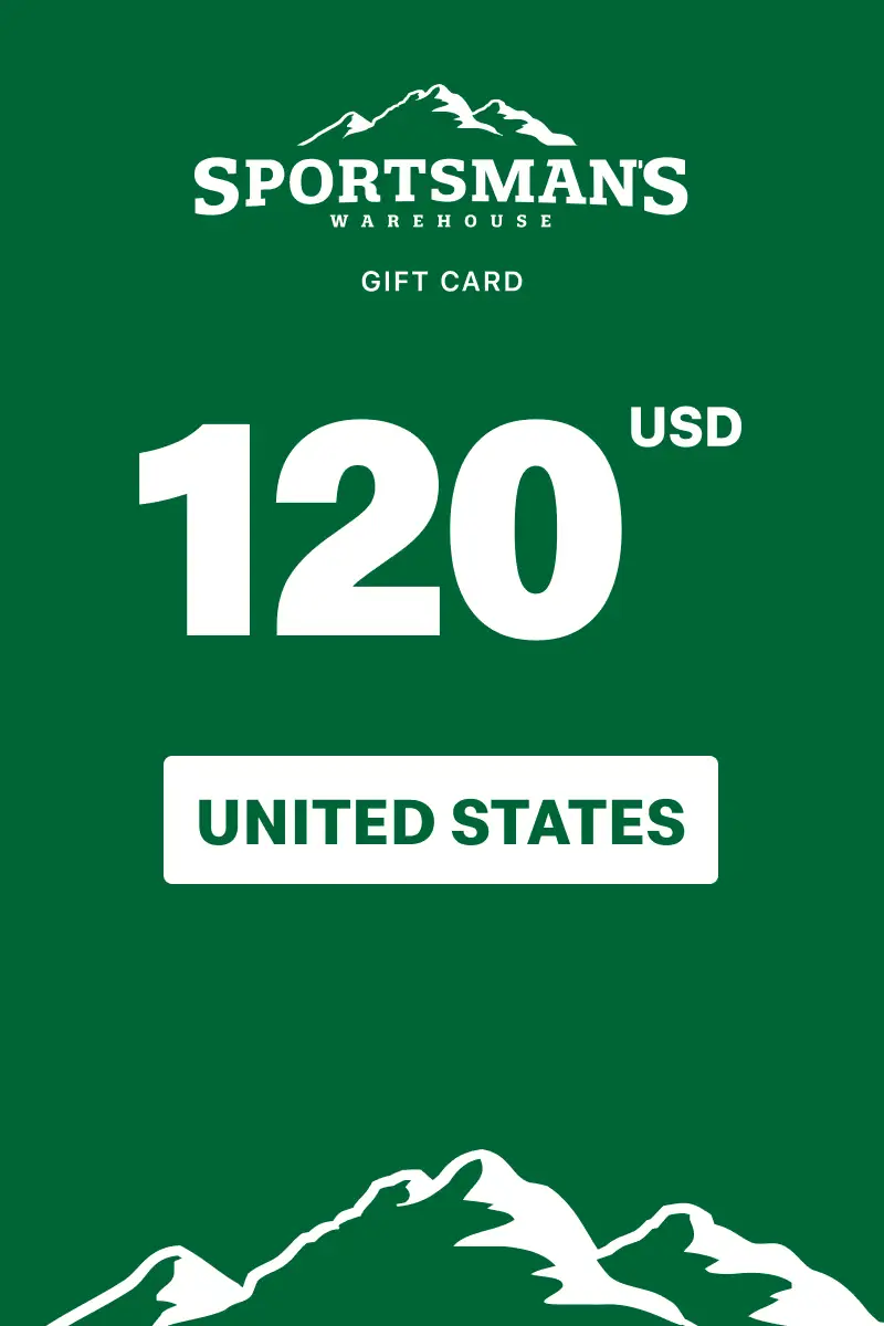 Sportsman's Warehouse 120 USD Gift Card (United States) - Digital Key