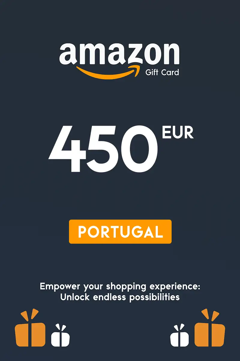 Amazon 450 EUR Gift Card (Portugal) - Digital Key