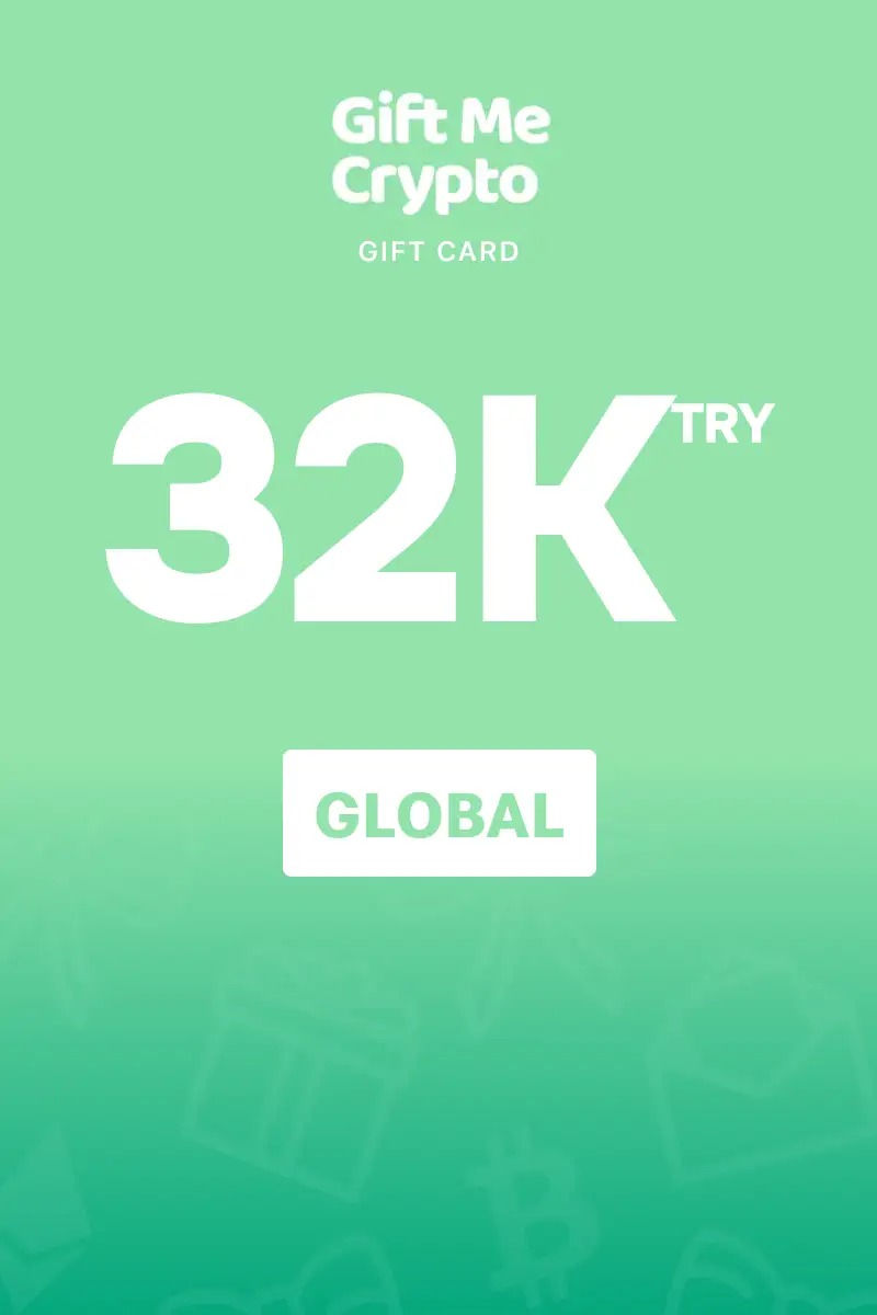 Gift Me Crypto 32000 TRY Gift Card (Global) - Digital Key