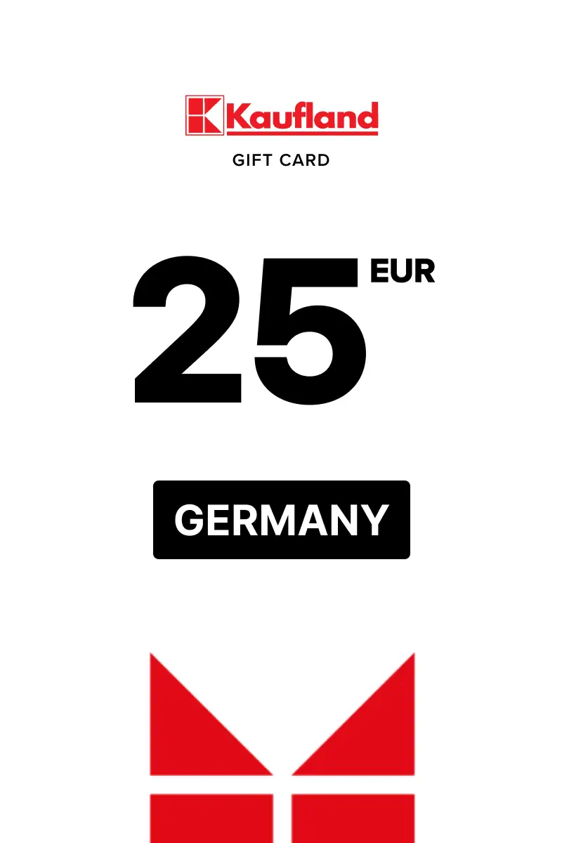 Kaufland 25 EUR Gift Card (Germany) - Digital Key