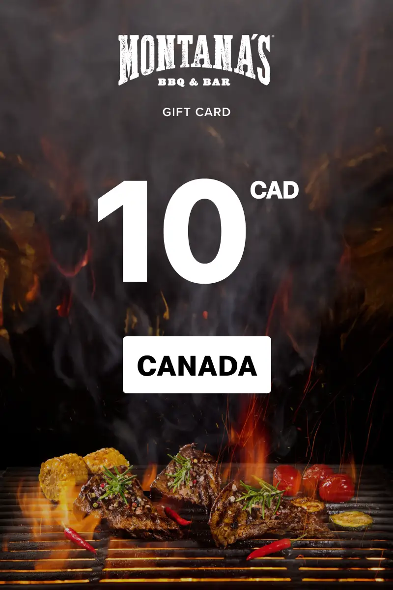 Montana's 10 CAD Gift Card (Canada) - Digital Key
