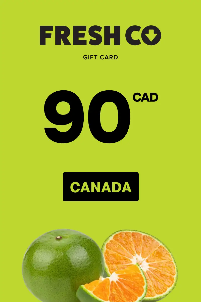 FreshCo 90 CAD Gift Card (Canada) - Digital Key