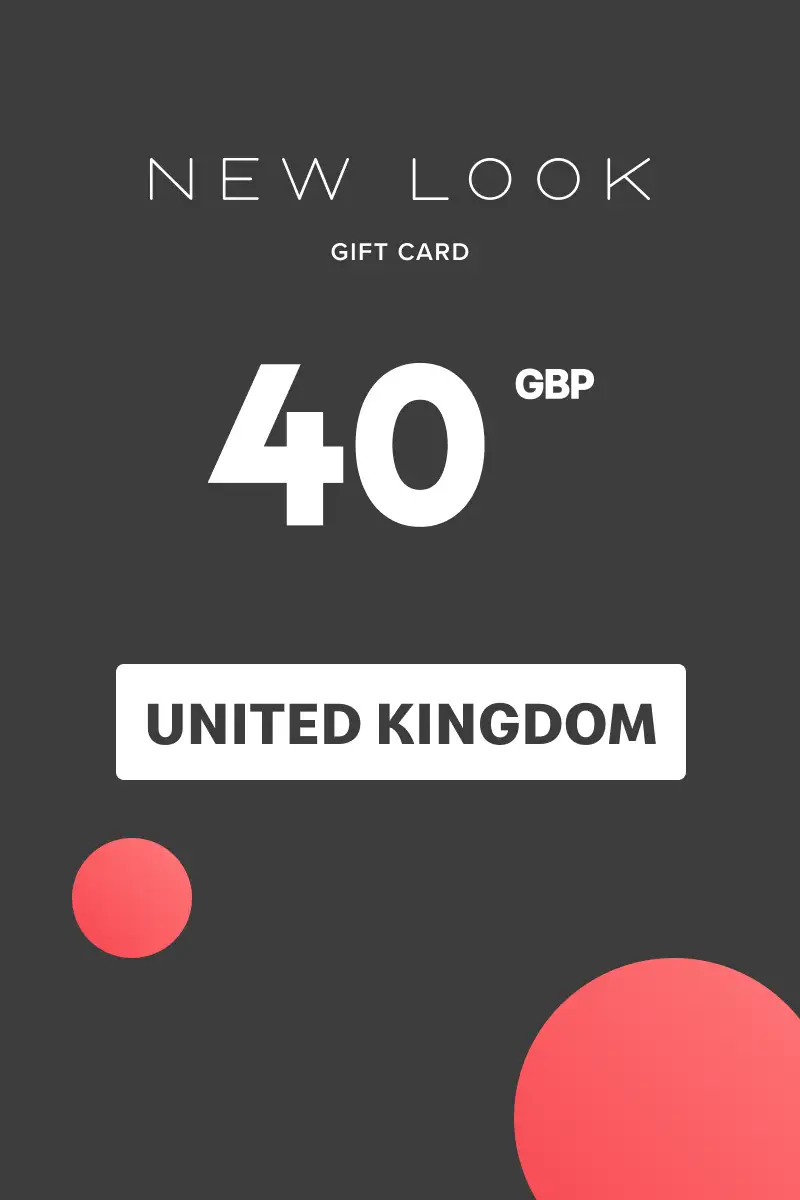 New Look 40 GBP Gift Card (United Kingdom) - Digital Key