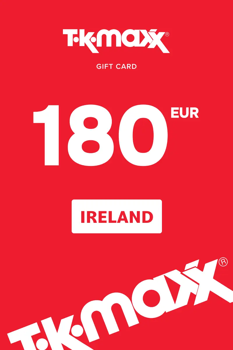 TK Maxx 180 EUR Gift Card (Ireland) - Digital Key