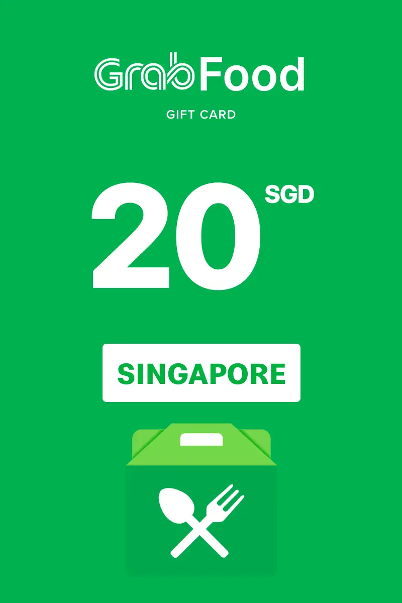 Grab Food 20 SGD Gift Card (Singapore) - Digital Key