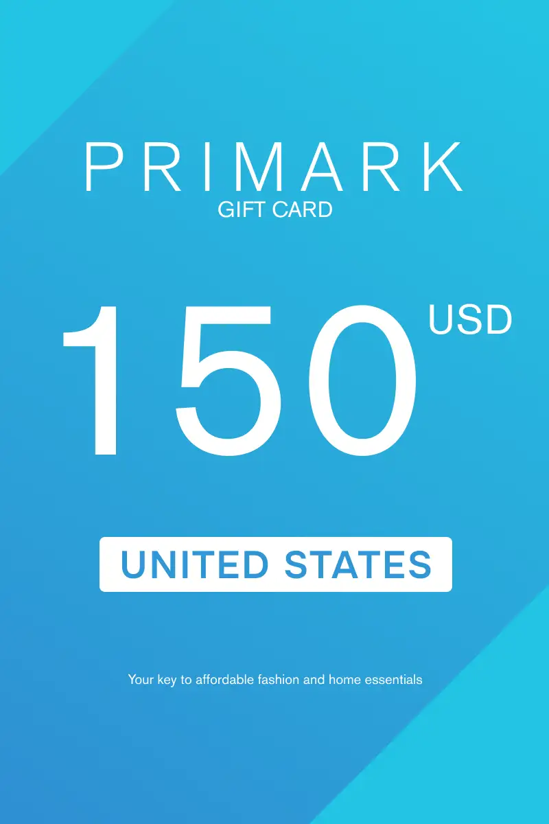 Primark 150 USD Gift Card (United States) - Digital Key