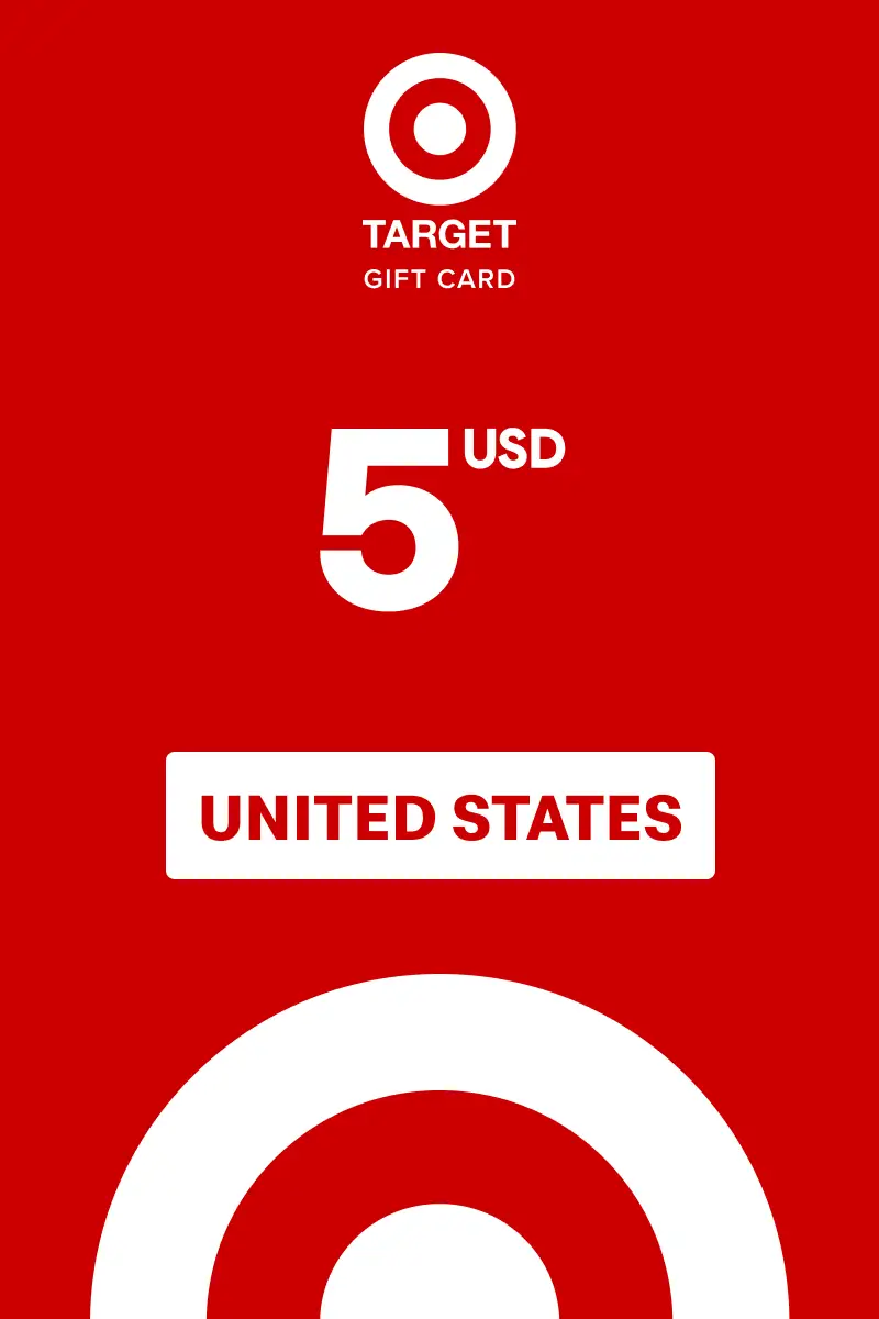Target 5 USD Gift Card (United States) - Digital Key