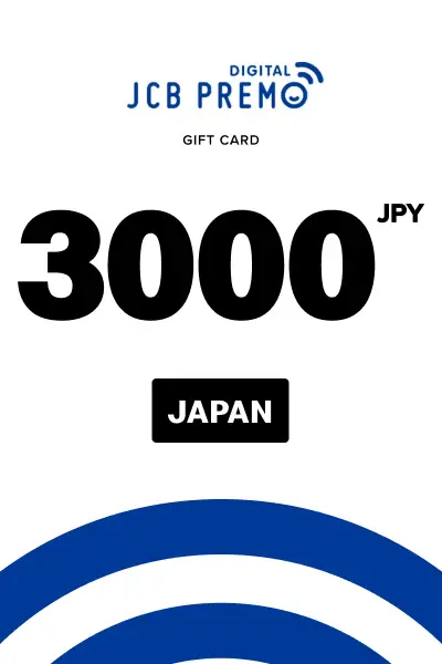 Buy JCB Premo 3000 JPY Gift Card (Japan) - Digital Key