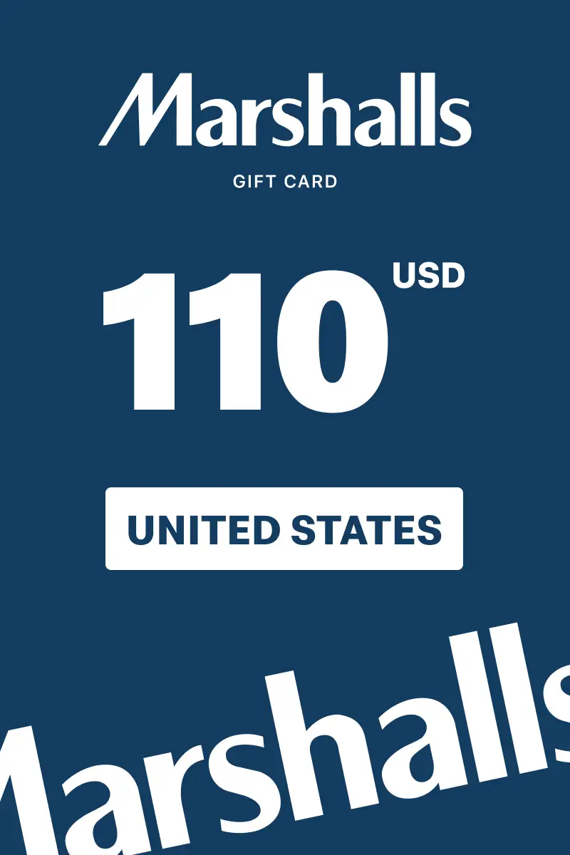 Marshalls 110 USD Gift Card (United States) - Digital Key